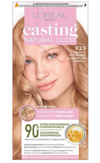 L Oréal Paris CASTING Natural Gloss Coloration 923 Light Blonde Sucre