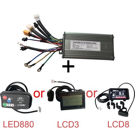 36v 48v 500w 25a Electric Bicycle Brushless 9 Mosfet Sine Wave