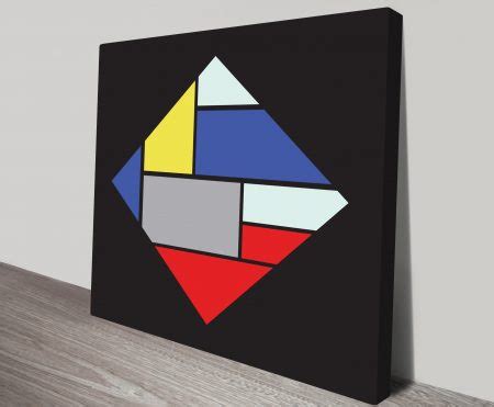 Hand Crafted Geometric Art On Canvas Canvas Prints Australia