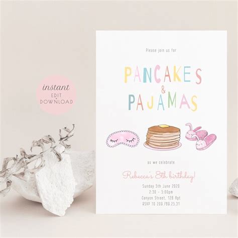 Pancakes And Pajamas Etsy