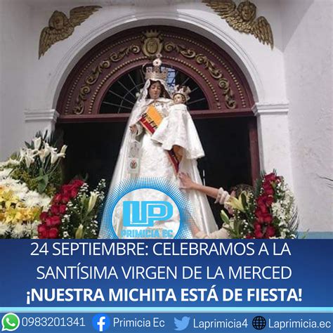 De Septiembre Fiesta De La Virgen De Mercedes La Primicia