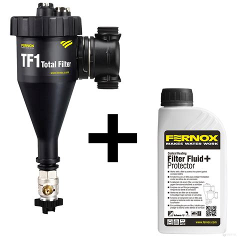 Fernox TF1 Total Filter mágneses iszapleválasztó 3 4 Filter Fluiddal