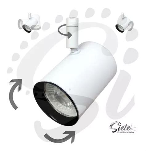 Spot Tacho Dicro Led W Cabezal Cilindro M Vil Riel Bandeja En Venta En