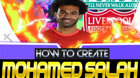 FIFA 22 VIRTUAL PRO LOOKALIKE TUTORIAL Mohamed Salah YouTube