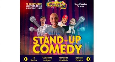 Gigabytes de risos Show de Comédia Stand Up em Cariacica 2023 Sympla