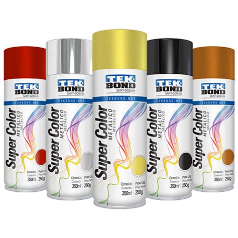 Tinta Spray Cobre Super Color Met Lico Tekbond Comercial S O Dimas