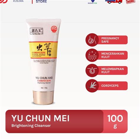 Jual Booming Yu Chun Mei Cordyceps Whitening Kit Shopee Indonesia