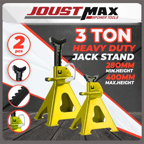 3 Ton Heavy Duty Jack Stand For Car Repair 1pair 2pcs RANDOM COLOUR