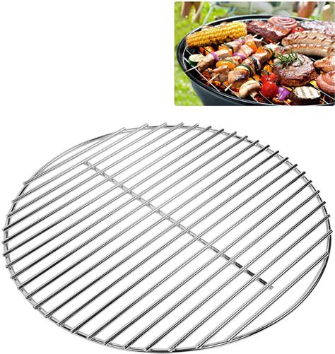 Stainless Steel Grill Grate Round Cooking Grid For Classic Kamado Grills 13 Inches Grill