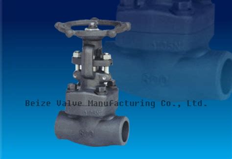 Api Forged Steel Gate Valve Zhejiang Beize Valve Manufacturing Co Ltd