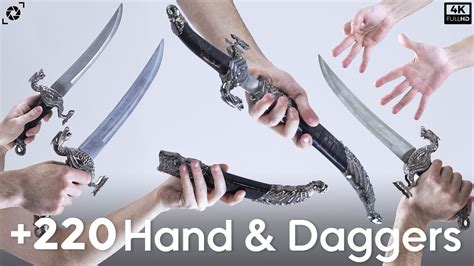 Artstation 220 Hands And Daggers Reference Pictures Vol 03 Resources