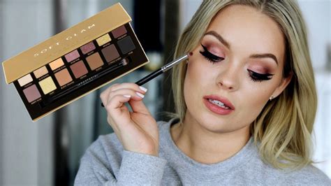 New Anastasia Soft Glam Palette Tutorial Youtube