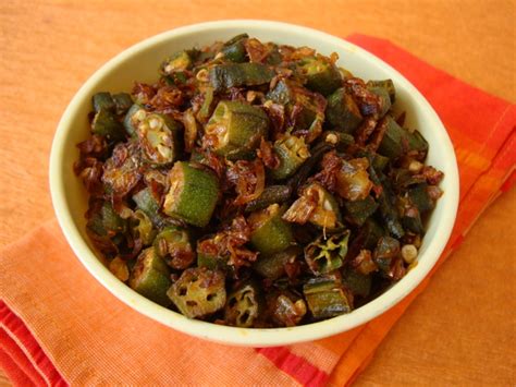 Okra Fry Recipe-Andhra Style Recipe-Bhindi Fry Recipe