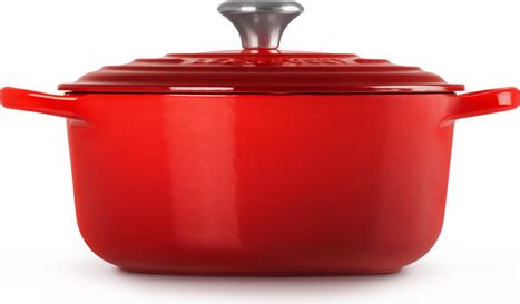 Le Creuset Cerise Signature med låg 22cm Priser