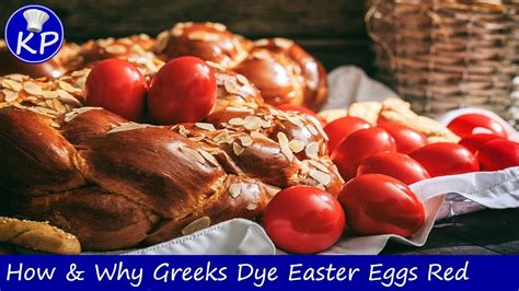 How And Why Greeks Dye Eggs Red At Easter Greek Easter Traditions Hands Only Youtube