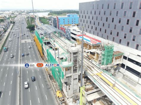 Lrt 1 Cavite Extension Phase 1 Now At 88 Progress Rate Klikph