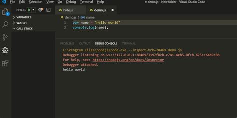 Ejecutar Javascript En Visual Studio Code