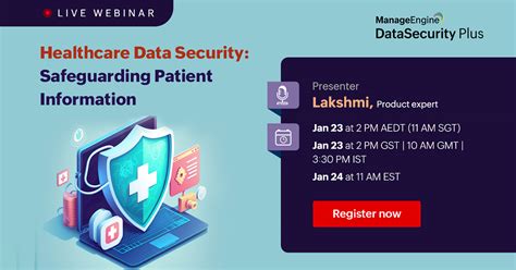 Webinar Healthcare Data Security Safeguarding Patient Information