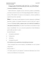 Actividad Perfil Docx David Ricardo Torres Weich T P Procesos