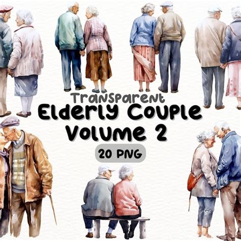 Elderly Couple Etsy