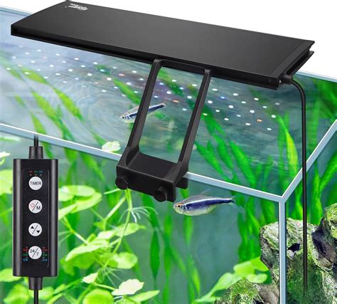 Amazon Hygger Clip On Lighting Aquarium Led Light W