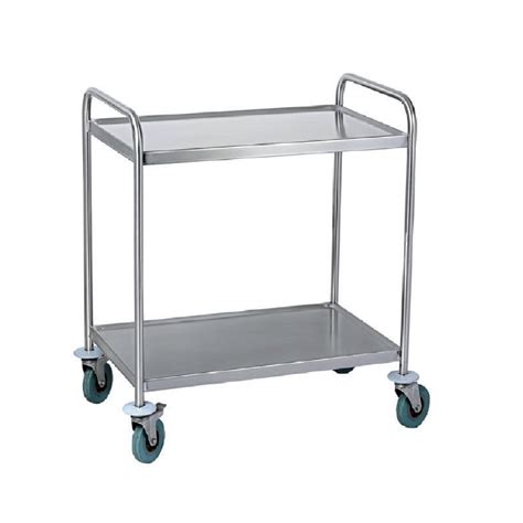 Stainless Steel 2 Tier Service Trolley At Rs 11000 In Pune ID