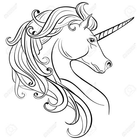 Unicorn Horn Drawing At Getdrawings Free Download