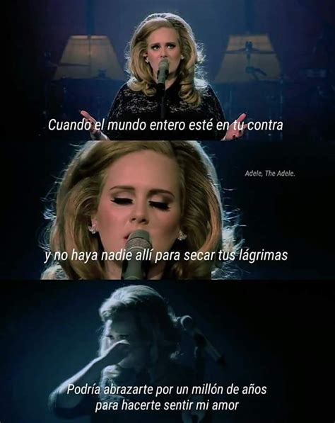 Canciones Subtituladas En Ingles Y Español De Adele