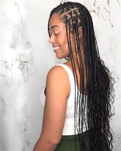 25 Hottest Knotless Braids Style Illustrated Guide