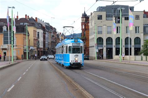 Duewag Gt Gt Gelenktriebwagen Fotos Bahnbilder De