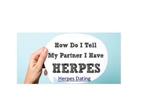 Dating With Herpes Presentation