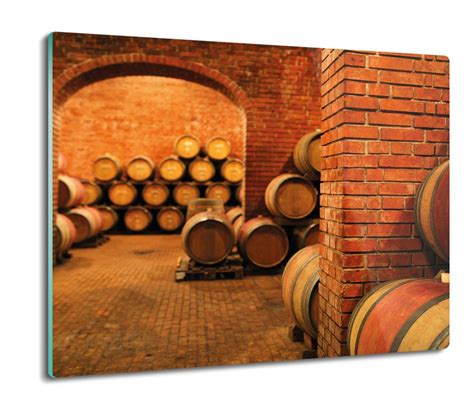 Ochrona Na Indukcj Druk Piwnica Wino Beczki X Artprintcave