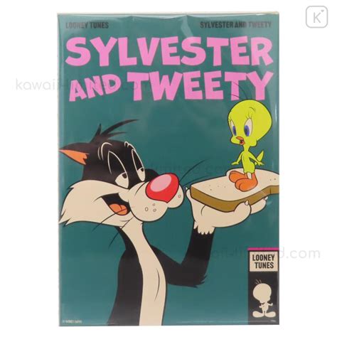 Japan Looney Tunes Poster Wall Sticker Tweety Sylvester Kawaii