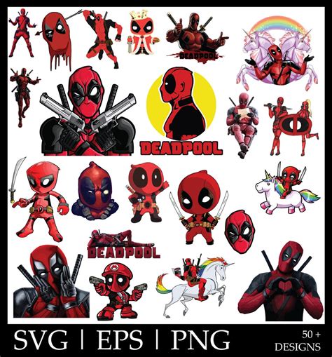 Deadpool Svg Deadpool Svg Cricut Cut Files Svg For Cricut Tv Show