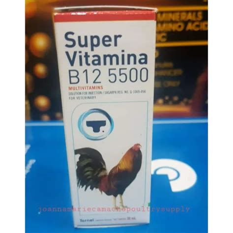 Super Vitamina B12 5500 30ml Lazada PH