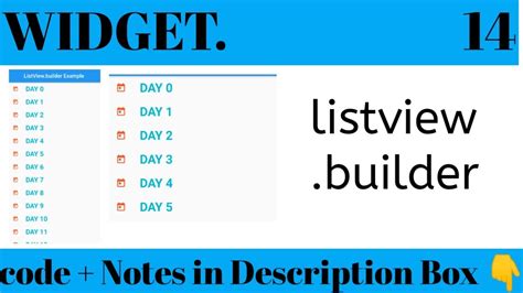 How To Implement Listview Builder On Flutter Flutter Tutorial