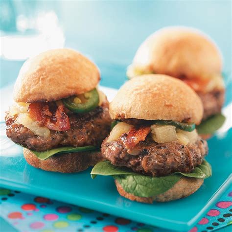 Hawaiian Beef Sliders Recipe | Taste of Home