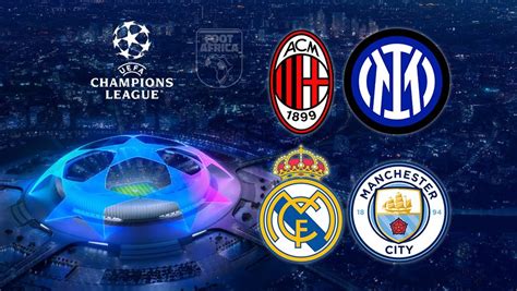 Demi Finales Uefa Champions League Le Real Madrid Et Man City Se