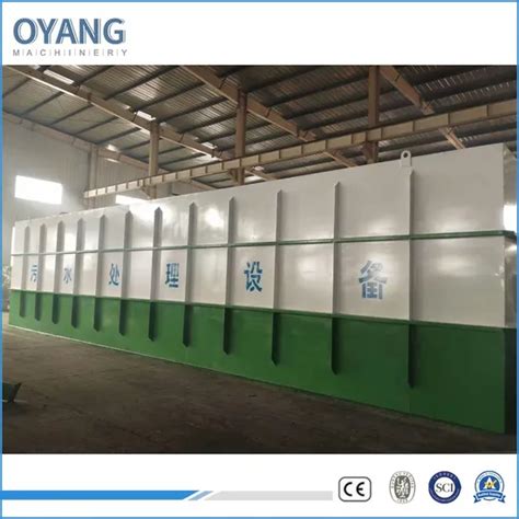 Containerized Sewage Treatment Plants With Aeration Tube Ras System