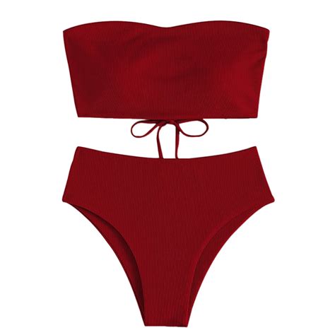 Gzea Bikinis Sets For Women Women Sexy Cute Split Bikini Swimsuit