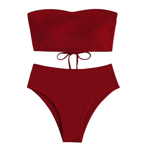 2024 Women Sexy Cute Split Bikini Swimsuit High Waisted Bikini Sexy