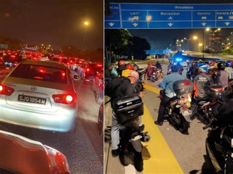 Failed Backup Generator Causes Power Outage At Woodlands Checkpoint For