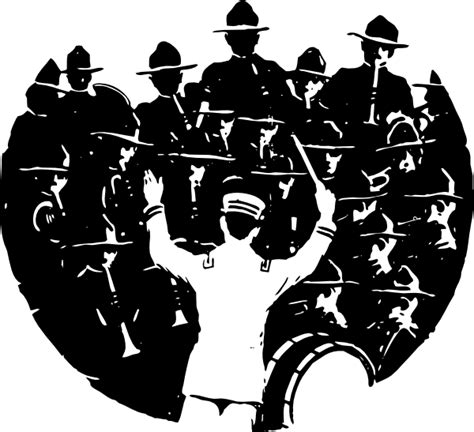 Crowd clipart black and white, Crowd black and white Transparent FREE ...