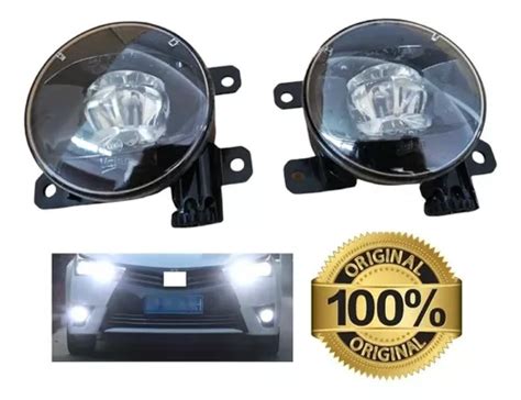 Par Faros Auxiliares Original Negro Led Fiat Sport Env O Gratis