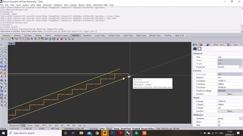 How To Make Spiral Staircase In Rhino Most Easy Way Youtube