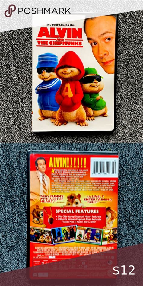 Alvin The Chipmunks DVD Brand New Alvin And The Chipmunks