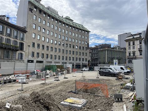 Milano Centro Storico Cantieri Tratta Centrale M Giugno