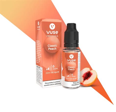 Vuse E Liquid Classic Peach Vapes And Tobacco