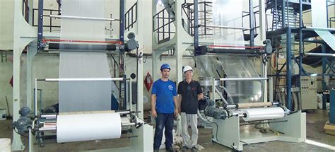 Blown Film Machines Installed In Ecuador Polystar Machinery