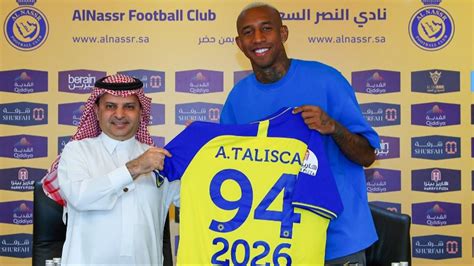 Anderson Talisca 3 Yıl Daha Al Nassrda